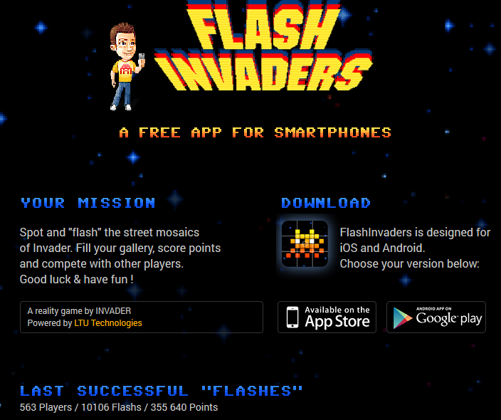 flashinvaders