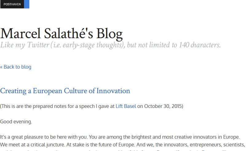 Salathe-Blog