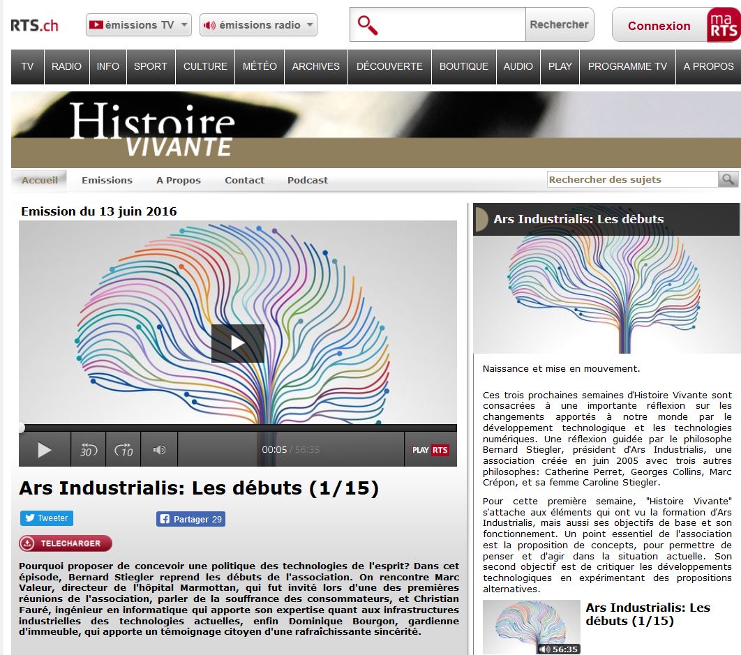 HistoireVivante-ArsIndustrialis